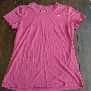 Red Nike Tee Shirt Women's Medium